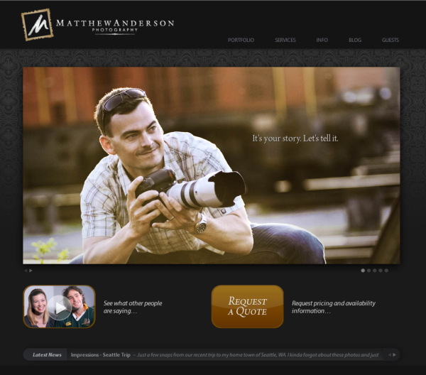 Photography Website Builder
