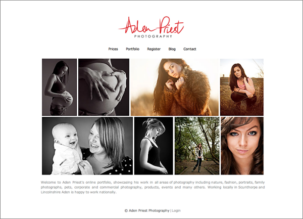 Photography Website Builder